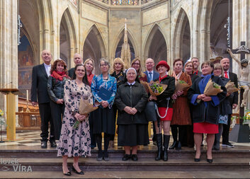 Ve svatovítské katedrále byly uděleny Ceny Charity Česká republika 2025